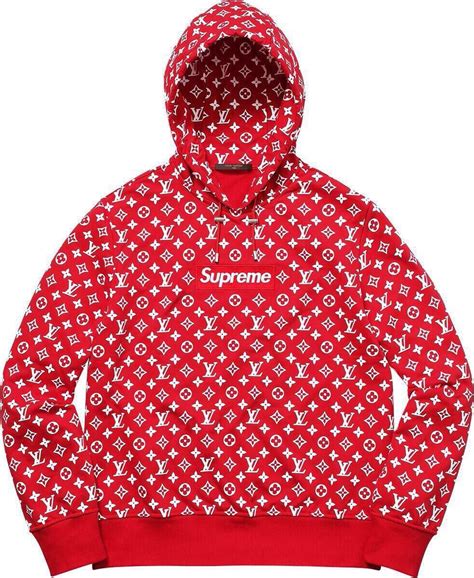 supreme x louis vuitton t shirt red|supreme louis vuitton hoodie neymar.